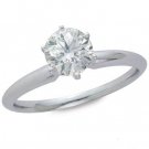 1/3 Carat Round Diamond Solitare Ring -14KG