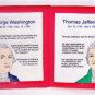 "The American Presidents"  Fabric Book