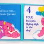 "Counting 1..2..3..4..5..6..7..8..9..10 - Care Bears"  Fabric Book