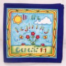 "In the Beginning.. Genesis 1:1 "  Fabric Book
