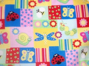 "Cute Garden Bugs"  Child Apron