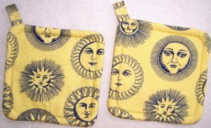 "Celestial" Potholder -- single