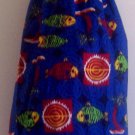 "Fish / Blue" Grocery Bag Holder
