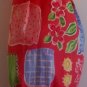 "Abstract Red " Grocery Bag Holder