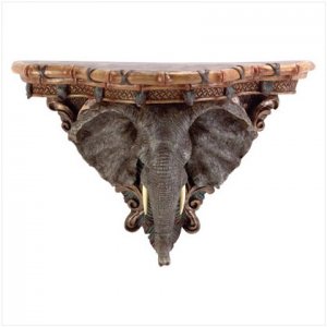 Elephant Wall Shelf