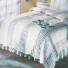 Blue Floral Quilt Cover