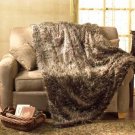 Brown Faux Fur Blanket -Full Size