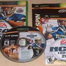 Xbox NCAA Football 2005 Top Spin Tennis 2 Games in 1 Box Disc and Manual Complete!