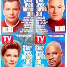 30th Anniversary Star Trek Captains TV Guides Rare Captain Kirk Picard Janeway August 24-30 1996