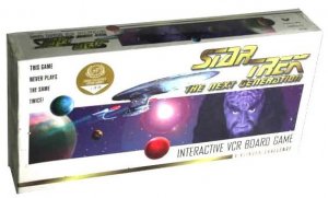 STAR TREK Next Generation INTERACTIVE VCR BOARD GAME Klingon Challenge Complete