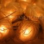 35 Bulb White Rose Flower Party / Christmas String Lights