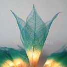 BLUE REAL LEAF FLOWER PARTY / CHRISTMAS STRING LIGHTS