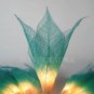 BLUE REAL LEAF FLOWER PARTY / CHRISTMAS STRING LIGHTS
