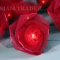 2 Packs of 35 Bulb Red Rose Flower Party / Christmas String Lights