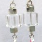 Ruby Red Swarovski Drop Handmade Earrings Sterling Wires