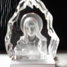 Crystal Madonna Sculpture
