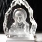 Crystal Madonna Sculpture