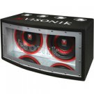 V123BP  12" 1200-Watt Dual Bandpass Subwoofer Enclosure