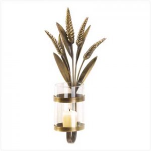 Ornate Scroll Candle Sconce