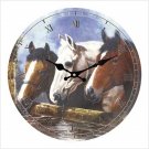 Equestrian Wall Clock