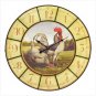 Oversized Rooster Clock