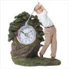 Swinging Golfer Clock