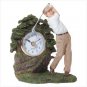 Swinging Golfer Clock