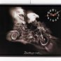 Eagle and Motorcycle Wall Clock