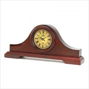 Wood Mantle Clock