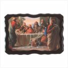 Last Supper Wood Clock