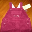 Gymboree Choo Choo Trail Red Overalls Sz 3-6 Mo NWT FREE SHIPPING!!