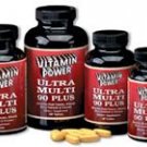 Ultra Multi 90 Plus All-In-One Power-Packed Tablet Multi Vitamin 180 Count