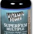 SuperFem Multiple Women¹s Daily Multiple Vitamin & Mineral with Iron and Calcium 90 Count