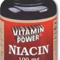 Niacin 100 mg Tablets 100 Count