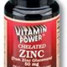 Chelated Zinc 50 mg Tablets 100 Count
