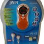 NEW JWIN PORTABLE DIGITAL AM FM POCKET RADIO ALARM