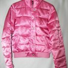 Juicy Couture Puffy Pink  Down Jacket VIVA La JUICY! SZ M