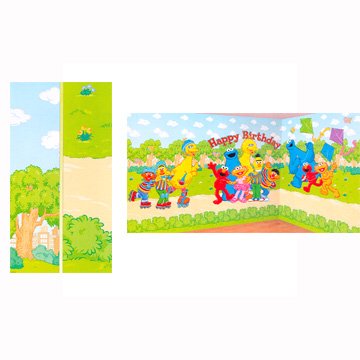SESAME STREET FUN ROOM ROLL