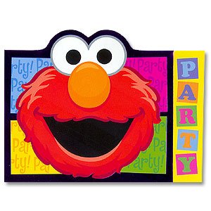SESAME STREET INVITATION