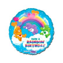 CARE BEARS RAINBOW DAY MYLAR BALLOON