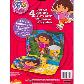 DORA & FRIENDS POP UP PLACEMAT
