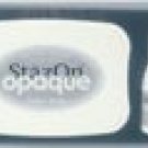 Staz-On Opaque Inkpad W/Reinker Kit Cotton White