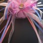 Disney Cinderella Bottle Cap Hair Bow Pink Dance, Ballet, Costume