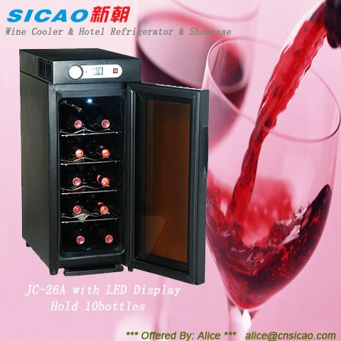 SICAO- wine cooler,home cellar,display showcase,mini bar JC-26A