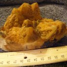 Manganese Iron Coated Skeletal Quartz Cluster