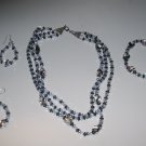 Black & Radiant Jewelry Set