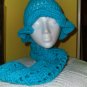 Hand Made Crochet Hat and Scarf Set