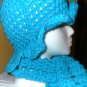 Hand Made Crochet Hat and Scarf Set