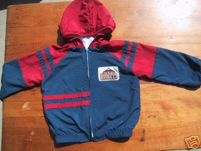 DENVER NUGGETS toddler 4T hooded JACKET babyfair