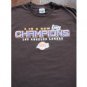 LOS ANGELES LAKERS 2002 NBA CHAMPS youth 18-20 T-SHIRT